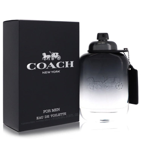 Coach by CoachEau De Toilette Spray 3.3 oz 3.3 oz / 100 ml / Alcohol, Amber, Woody, Aldehyde, Oils Men