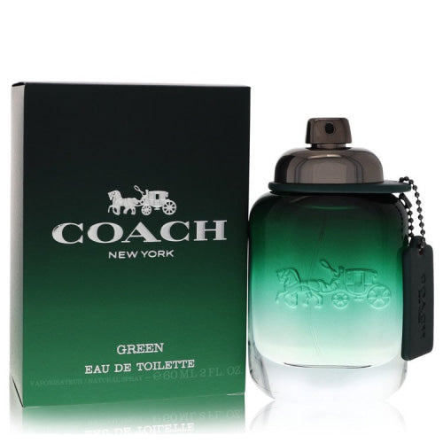 Coach Green by CoachEau De Toilette Spray 2 oz 2 oz / 60 ml / Alcohol, Amber, Woody, Aldehyde, Oils Men