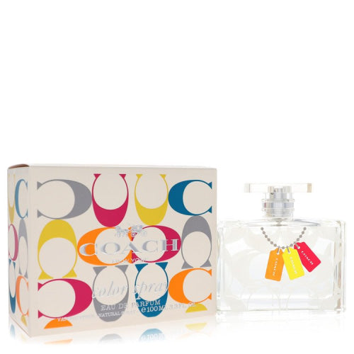 Coach Signature Color by CoachEau De Parfum Spray 3.3 oz 3.3 oz / 100 ml / Alcohol, Amber, Woody, Aldehyde, Oils Women