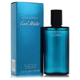 Cool Water by Davidoff Eau De Toilette Spray 2.5 oz for Fresh, Invigorating Scent