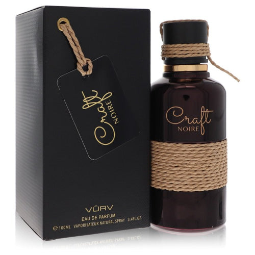 Craft Noire by VurvEau De Parfum Spray 3.4 oz 3.4 oz / 100 ml / Alcohol, Amber, Woody, Aldehyde, Oils Men