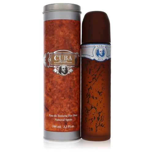 Cuba Blue by FragluxeEau De Toilette Spray 3.4 oz 3.4 oz / 100 ml / Alcohol, Amber, Woody, Aldehyde, Oils Men