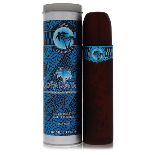 Cuba Copacabana by FragluxeEau De Toilette Spray 3.4 oz 3.4 oz / 100 ml / Alcohol, Amber, Woody, Aldehyde, Oils Men