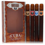 Cuba Gold von FragluxeGeschenkset – Das Cuba-Vielfaltsset umfasst alle vier 1,15 oz-Sprays, Cuba Red, Cuba Blue, Cuba Gold und Cuba Orange