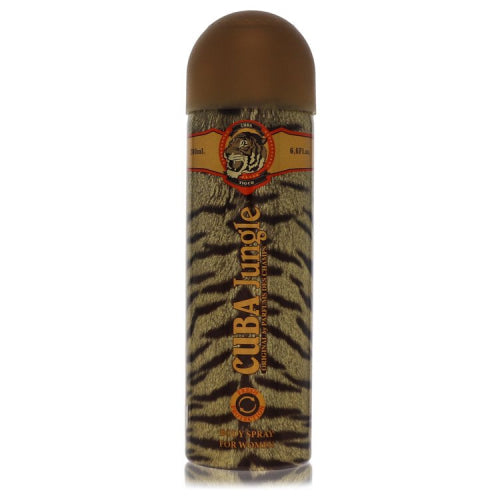 Cuba Jungle Tiger by FragluxeBody Spray 6.7 oz 6.7 oz / 200 ml / Alcohol, Amber, Woody, Aldehyde, Oils Women