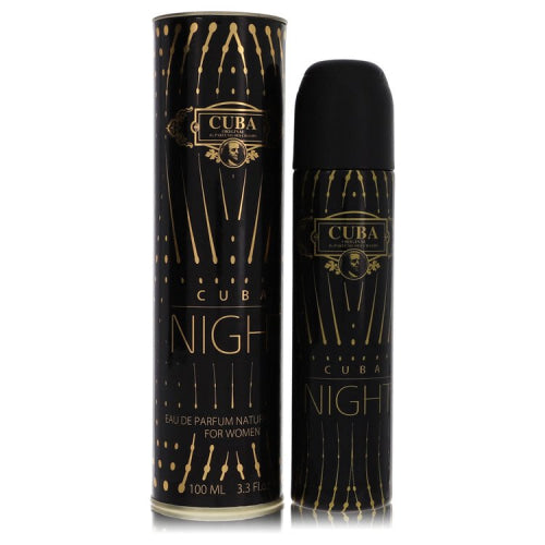 Cuba Night by FragluxeEau De Parfum Spray 3.3 oz 3.3 oz / 100 ml / Alcohol, Amber, Woody, Aldehyde, Oils Women