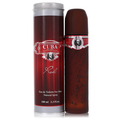 Cuba Red by FragluxeEau De Toilette Spray 3.4 oz 3.4 oz / 100 ml / Alcohol, Amber, Woody, Aldehyde, Oils Men