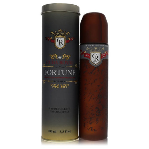 Cuba Royal Fortune by CubaEau De Toilette Spray 3.3 oz 3.3 oz / 100 ml / Alcohol, Amber, Woody, Aldehyde, Oils Men