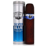 Cuba Silver Blue by Fragluxe 3.3 oz Eau De Toilette for Men, Vibrant and Invigorating Fragrance