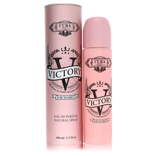 Cuba Victory by CubaEau De Parfum Spray 3.3 oz 3.3 oz / 100 ml / Alcohol, Amber, Woody, Aldehyde, Oils Women