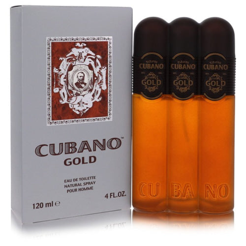 Cubano Gold by CubanoEau De Toilette Spray 4 oz 4 oz / 120 ml / Alcohol, Amber, Woody, Aldehyde, Oils Men