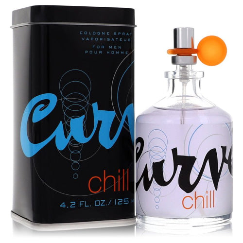 Curve Chill by Liz ClaiborneCologne Spray 4.2 oz 4.2 oz / 125 ml / Alcohol, Amber, Woody, Aldehyde, Oils Men