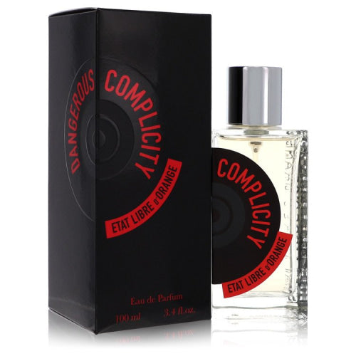 Dangerous Complicity by Etat Libre D’OrangeEau De Parfum Spray (Unisex) 3.4 oz 3.4 oz / 100 ml / Alcohol, Amber, Woody, Aldehyde, Oils