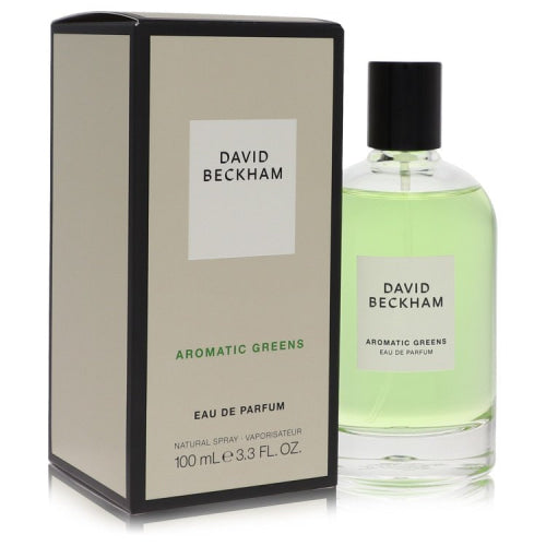 David Beckham Aromatic Greens by David BeckhamEau De Parfum Spray (Unisex) 3.3 oz 3.3 oz / 100 ml / Alcohol, Amber, Woody, Aldehyde, Oils