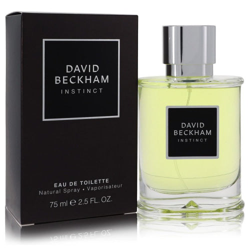 David Beckham Instinct by David BeckhamEau De Toilette Spray 2.5 oz 2.5 oz / 75 ml / Alcohol, Amber, Woody, Aldehyde, Oils Men