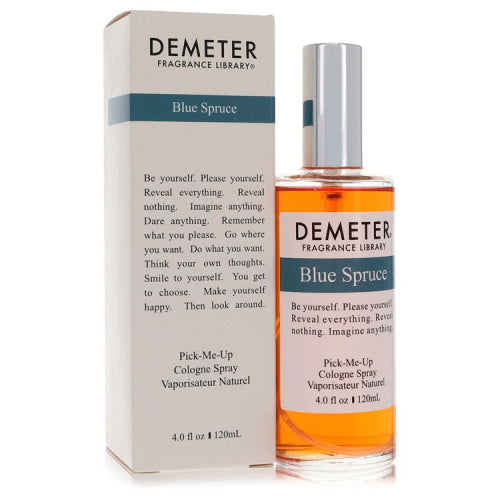Demeter Blue Spruce by DemeterCologne Spray 4 oz 4 oz / 120 ml / Alcohol, Amber, Woody, Aldehyde, Oils Women