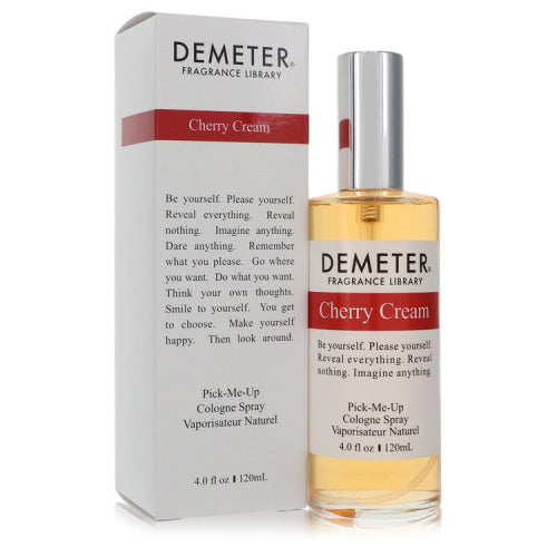 Demeter Cherry Cream by DemeterCologne Spray (Unisex) 4 oz 4 oz / 120 ml / Alcohol, Amber, Woody, Aldehyde, Oils Unisex
