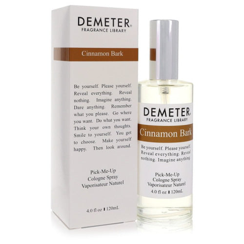 Demeter Cinnamon Bark by DemeterCologne Spray 4 oz 4 oz / 120 ml / Alcohol, Amber, Woody, Aldehyde, Oils Women