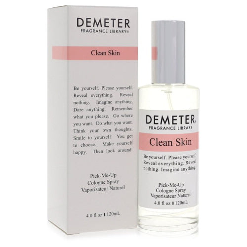 Demeter Clean Skin by DemeterCologne Spray 4 oz 4 oz / 120 ml / Alcohol, Amber, Woody, Aldehyde, Oils Women