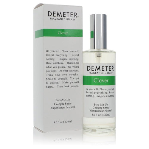 Demeter Clover by DemeterCologne Spray (Unisex) 4 oz 4 oz / 120 ml / Alcohol, Amber, Woody, Aldehyde, Oils Unisex