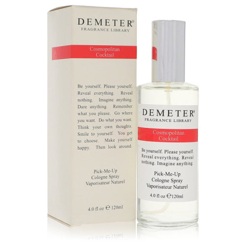 Demeter Cosmopolitan Cocktail by DemeterCologne Spray 4 oz 4 oz / 120 ml / Alcohol, Amber, Woody, Aldehyde, Oils Women