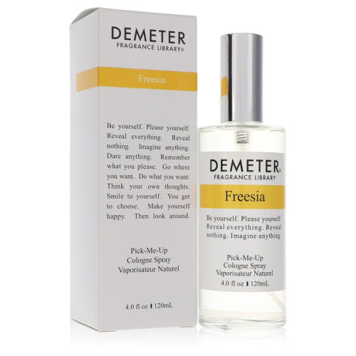 Demeter Freesia by DemeterCologne Spray 4 oz 4 oz / 120 ml / Alcohol, Amber, Woody, Aldehyde, Oils Women