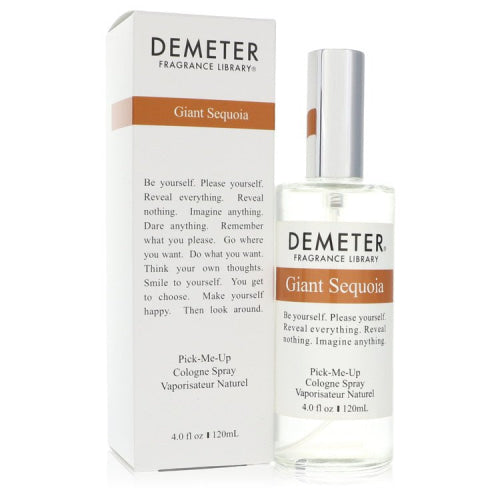 Demeter Giant Sequoia by DemeterCologne Spray (Unisex) 4 oz 4 oz / 120 ml / Alcohol, Amber, Woody, Aldehyde, Oils Unisex