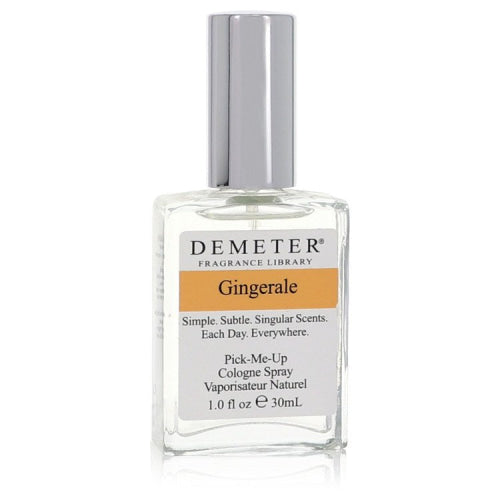 Demeter Gingerale by DemeterCologne Spray 1 oz 1 oz / 30 ml / Alcohol, Amber, Woody, Aldehyde, Oils Women
