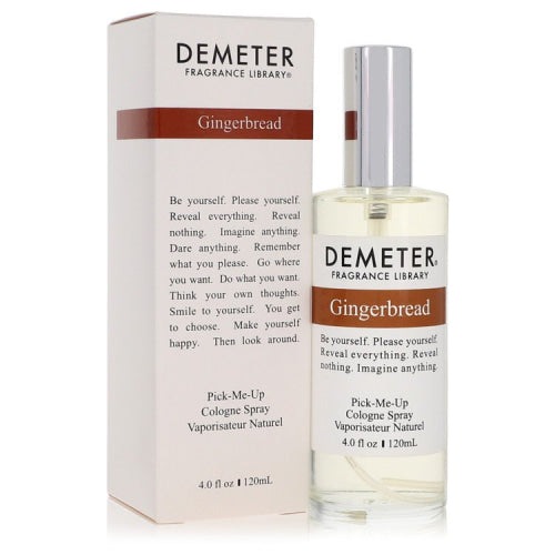 Demeter Gingerbread by DemeterCologne Spray 4 oz 4 oz / 120 ml / Alcohol, Amber, Woody, Aldehyde, Oils Women