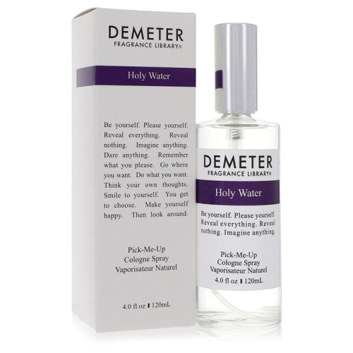 Demeter Holy Water by DemeterCologne Spray 4 oz 4 oz / 120 ml / Alcohol, Amber, Woody, Aldehyde, Oils Women