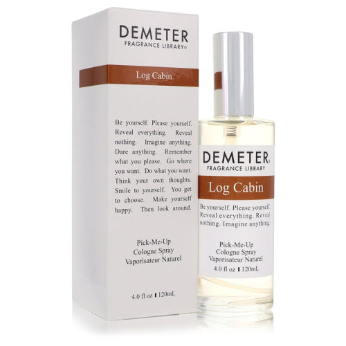 Demeter Log Cabin by DemeterCologne Spray 4 oz 4 oz / 120 ml / Alcohol, Amber, Woody, Aldehyde, Oils Women