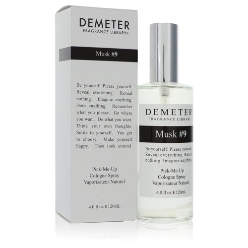 Demeter Musk #9 by DemeterCologne Spray (Unisex)) 4 oz 4 oz / 120 ml / Alcohol, Amber, Woody, Aldehyde, Oils Unisex