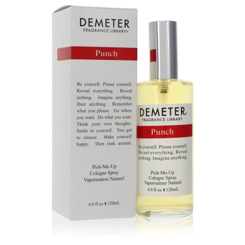 Demeter Punch by DemeterCologne Spray (Unisex) 4 oz 4 oz / 120 ml / Alcohol, Amber, Woody, Aldehyde, Oils Unisex