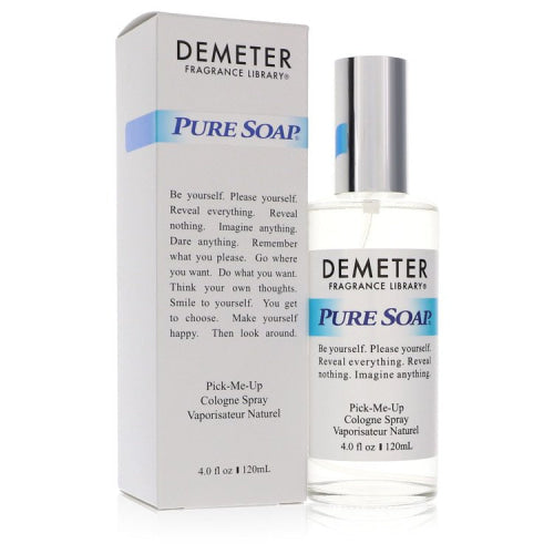 Demeter Pure Soap by DemeterCologne Spray 4 oz 4 oz / 120 ml / Alcohol, Amber, Woody, Aldehyde, Oils Women