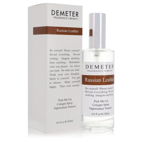 Demeter Russian Leather by DemeterCologne Spray 4 oz 4 oz / 120 ml / Alcohol, Amber, Woody, Aldehyde, Oils Women