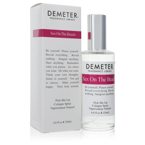 Demeter Sex On The Beach by DemeterCologne Spray 4 oz 4 oz / 120 ml / Alcohol, Amber, Woody, Aldehyde, Oils Women