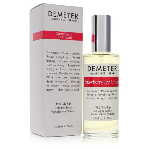 Demeter Strawberry Ice Cream by DemeterCologne Spray 4 oz 4 oz / 120 ml / Alcohol, Amber, Woody, Aldehyde, Oils Women
