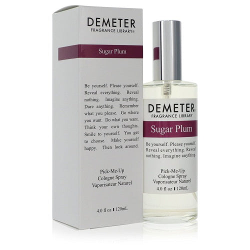Demeter Sugar Plum by DemeterCologne Spray (Unisex) 4 oz 4 oz / 120 ml / Alcohol, Amber, Woody, Aldehyde, Oils Unisex