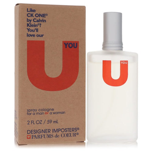 Designer Imposters U You by Parfums De CoeurCologne Spray (Unisex) 2 oz 2 oz / 60 ml / Alcohol, Amber, Woody, Aldehyde, Oils Unisex