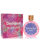Desigual Fresh Festival Eau De Toilette Spray 3.4 oz for Women, Refreshing Floral Fragrance