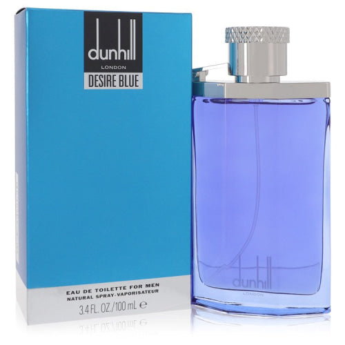 Desire Blue by Alfred DunhillEau De Toilette Spray 3.4 oz 3.4 oz / 100 ml / Alcohol, Amber, Woody, Aldehyde, Oils Men