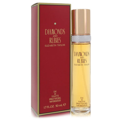 Diamonds & Rubies by Elizabeth TaylorEau De Toilette Spray 1.7 oz 1.7 oz / 50 ml / Alcohol, Amber, Woody, Aldehyde, Oils Women