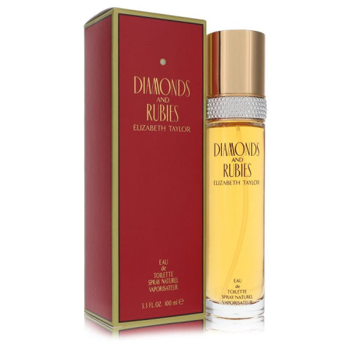 Diamonds & Rubies by Elizabeth TaylorEau De Toilette Spray 3.4 oz 3.4 oz / 100 ml / Alcohol, Amber, Woody, Aldehyde, Oils Women