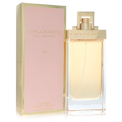 Diplomate Pour Femme by Paris BleuEau De Parfum Spray 3.3 oz 3.3 oz / 100 ml / Alcohol, Amber, Woody, Aldehyde, Oils Women