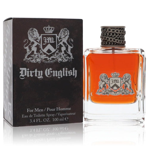 Dirty English by Juicy CoutureEau De Toilette Spray 3.4 oz 3.4 oz / 100 ml / Alcohol, Amber, Woody, Aldehyde, Oils Men