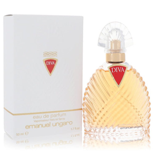 Diva by UngaroEau De Parfum Spray 1.7 oz 1.7 oz / 50 ml / Alcohol, Amber, Woody, Aldehyde, Oils Women