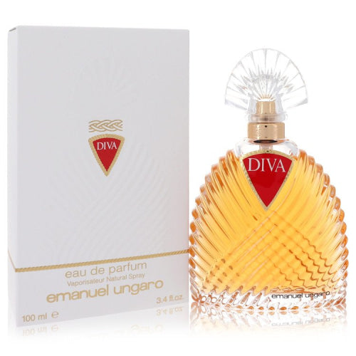 Diva by UngaroEau De Parfum Spray 3.3 oz 3.3 oz / 100 ml / Alcohol, Amber, Woody, Aldehyde, Oils Women