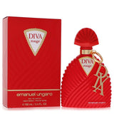 Diva Rouge by Ungaro Eau De Parfum Spray 3.4 oz for Women - Enchanting Floral Fragrance