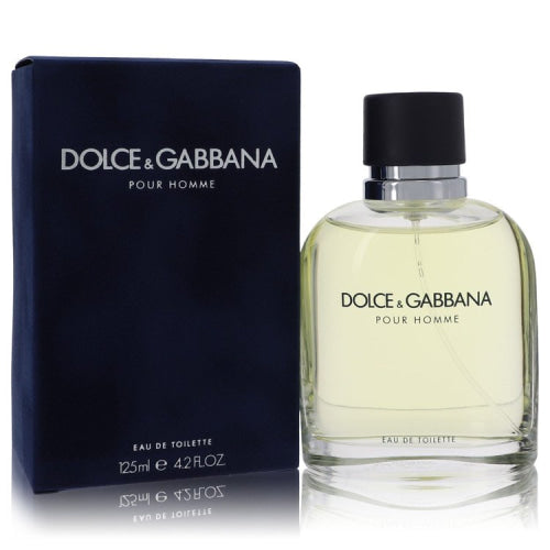 Dolce & Gabbana by Dolce & GabbanaEau De Toilette Spray 4.2 oz 4.2 oz / 125 ml / Alcohol, Amber, Woody, Aldehyde, Oils Men