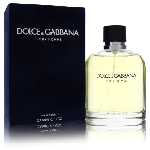 Dolce & Gabbana by Dolce & GabbanaEau De Toilette Spray 6.7 oz 6.7 oz / 200 ml / Alcohol, Amber, Woody, Aldehyde, Oils Men